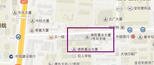 德胜置业大厦地图